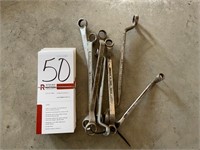 Qty of Box End Wrenches