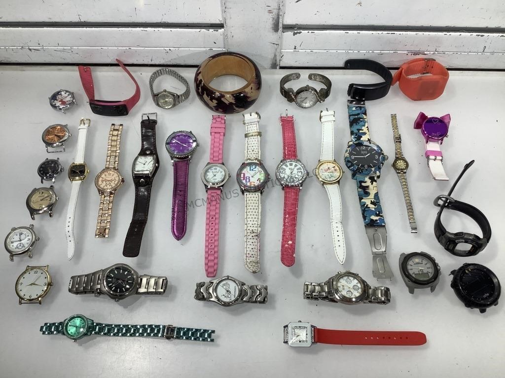 Assorted watches and more.