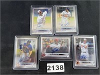 Autographed Baseball Cards