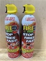 1 BOX/2 PACK - 16 OZ CANS - FIRE GONE STOP FIRES