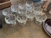 Matching glass cups