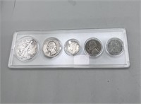 1943 Year Set including Silver Coins