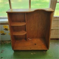 Wooden Cabinet 27¼"W 16"D 40"T