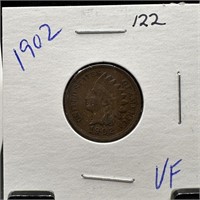 1902 INDIAN HEAD PENNY CENT