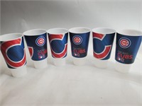 Chicago Cubs - Plastic Cups - 32 oz - Set of 6