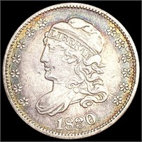 1830 Capped Bust Half Dime NICELY CIRCULATED