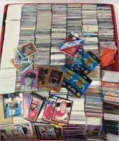 +Tray Lot of Asst Sports Cards - 1980’s Up.