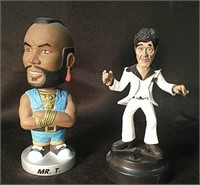 Plastic Mr. T Bobblehead & Talking Tony Montana