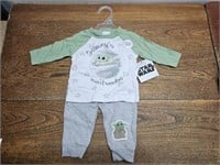 NEW STAR WARS 2pc Baby Outfit Sz 3-6
