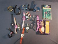 (19) Miscellaneous Fashion Watches -Untested