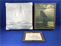 SAILING WALL ART