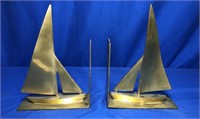 BRASS BOOKENDS