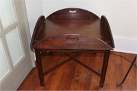 Butler style table 25" X 25" closed