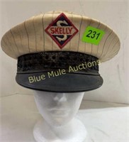 Vintage Skelly Service Station visor