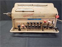 Vintage R.C. Allen 10 Key Calculator Facit System