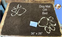 36" x 26" Dog Mat