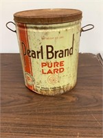 Pearl Packing Lard Can