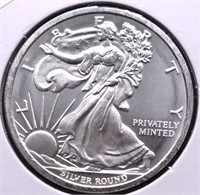 1/2 OZ .999 SILVER ROUND