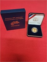 2007 Jamestown Anniversary $5 Gold Coin