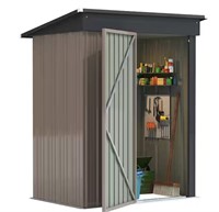 3 ft. W x 5 ft. D Outdoor Storage Metal Shed