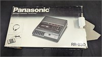 Panasonic standered cassette transcriber