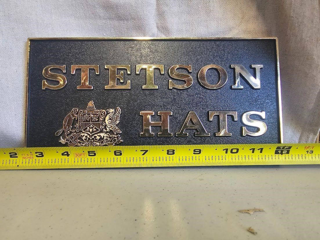 Stetson Hats (sign)