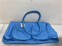 New blue purse