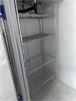 36" Wite Storage Rack w/ 4 Shelves