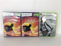 New Lot of 3 XBOX 360 Games