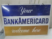 BANKAMERICARD SIGN