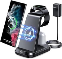 Wireless Charger for Samsung Phones Watch Earbuds