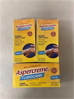 (Set of 3) Aspercreme Max Strength Topical Pain Re