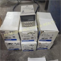 (7) OMRON H3CA-8H SOLID STATE TIMERS