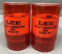 2 - Lee Bullet Lubricating & Sizing Kits