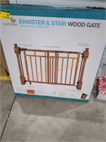 Banister & Stair Wood Gate