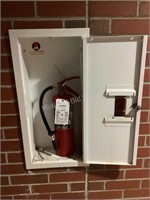 Sentry Fire Extinguisher and Metal Box