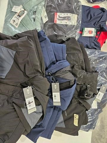 NEW Men Assorted Sized Coats, Shirts, & Pants