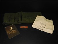 Military Collectibles Bank Bag Tin