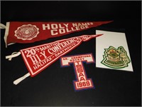 Early Felt Pennants & Sports Patches