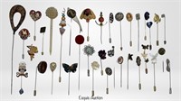 Assortment of Vintage Hat Pins