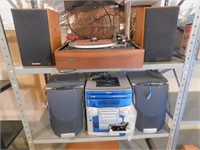 Aiwa CX-NAJ54 audio sys; IMPRO turn table PE 3044+