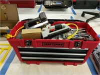 Craftsman Tool Box With Electric Staplers Hand