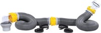 Camco Deluxe Sewer Hose Kit with Swivel Fittings