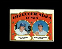 1972 Topps #372 Rookie Stars Royal EX to EX-MT+