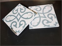 Two Tile Trivet / Cutting platter / Cheese board