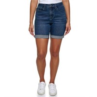 DKNY Women's 12 Bermuda Short, Blue 12