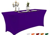 Table cloth purple 6ft cover