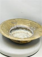 antique brass dish