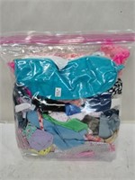 Gallon bag Barbie clothes