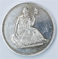 1 oz Silver Round - Seated Liberty